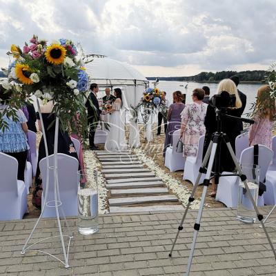 Bajkowy ślub cywilny w Hotelu Sułkowski nad jeziorem